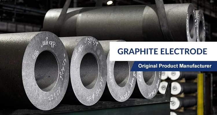 2.8g/cm3 SIC সিলিকন কার্বাইড গ্রাফাইট ইলেক্ট্রোড 200-700mm EAF আর্ক ফার্নেসের জন্য 1